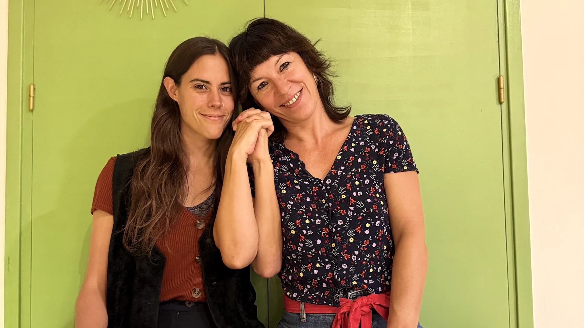 Eva i Cristina, equip de Cordepitahaya a Granollers