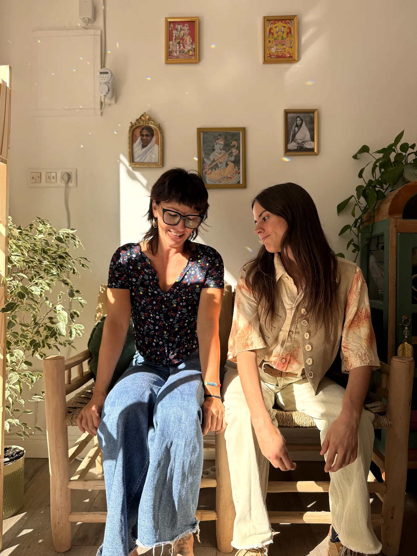 Eva i Cristina, fundadores de Cordepitahaya a Granollers