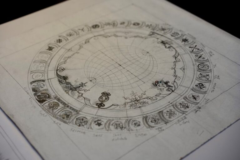 Detall simbòlic per a l’estudi de l’astrologia